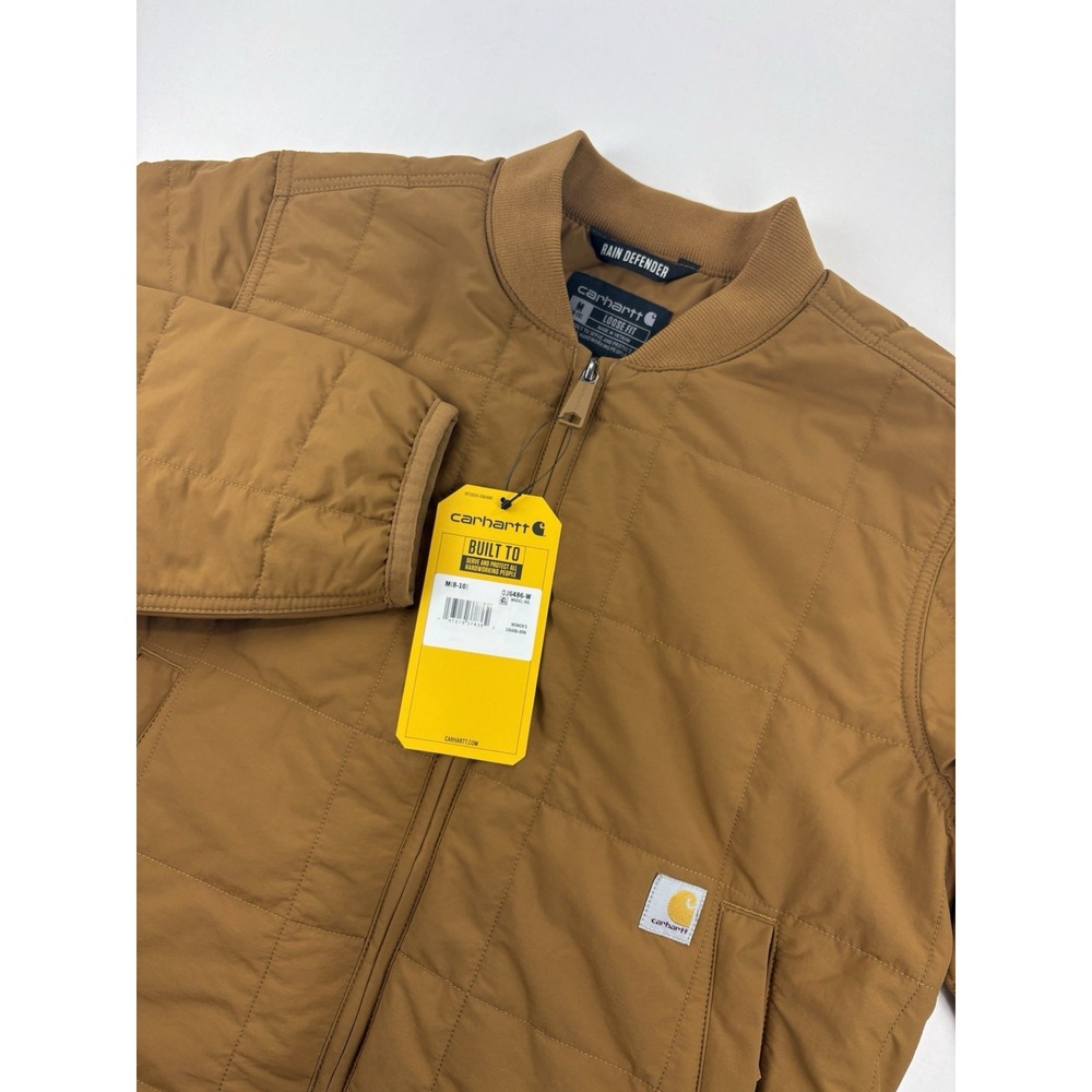 NWT Carhartt Rain Defender® Loose Fit Lightweight Insulated Jacket Women's Med.
